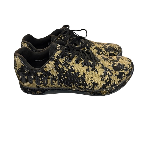 NOBULL Other - NOBULL Men's Pride Trainer Weightlifting Gym Shoe Sneaker Black Gold Splatter 13